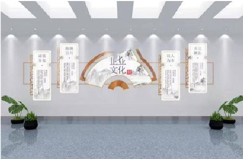 慈溪企业文化墙设计的核心要素。