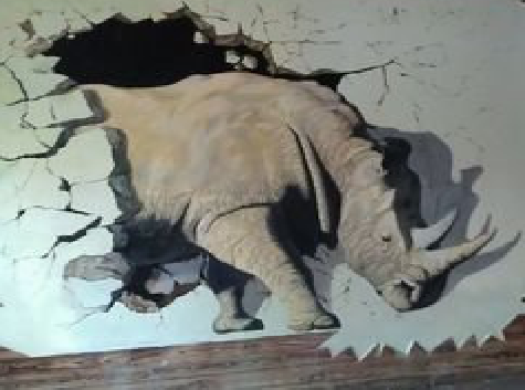 慈溪在墙绘中，如何绘制3D效果？